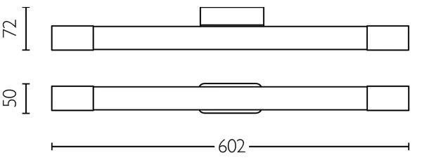 Philips - Fürdőszobai tükörmegvilágító ROVER LED/10W/230V IP44 réz