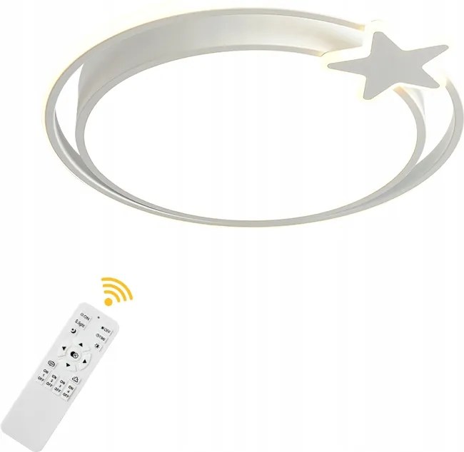 Modern Led mennyezeti lámpa 36W szabályozható távirányító