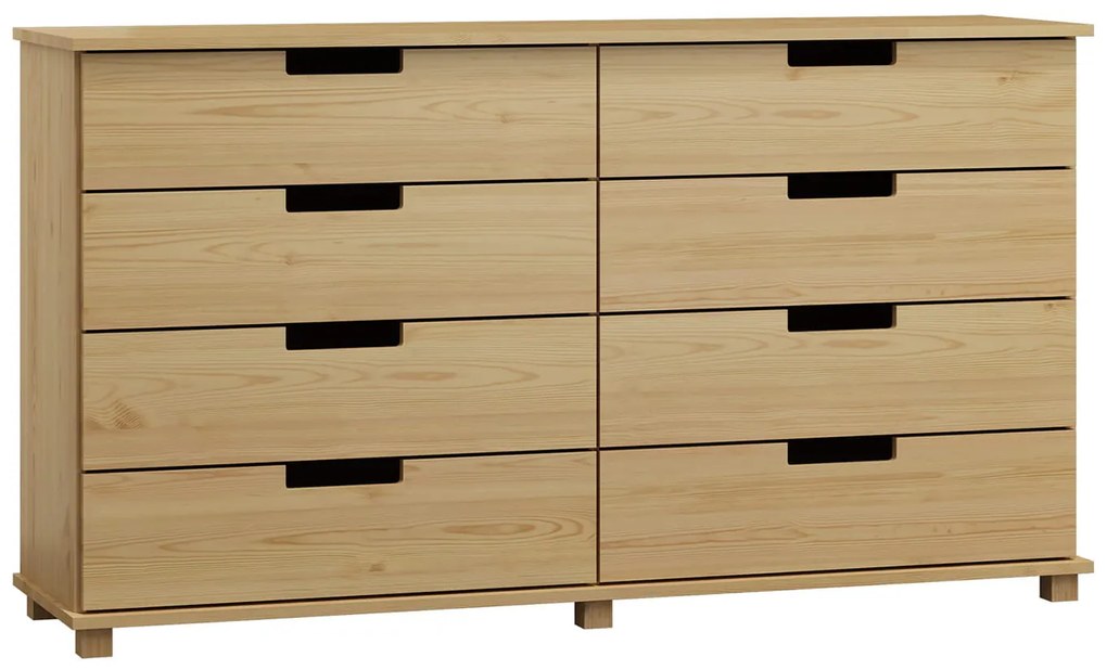 Komód c1 160x80x42 fenyő Modern