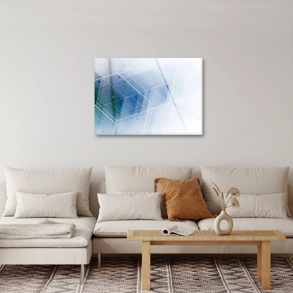 Kép - Geometriai formák (70x50 cm)