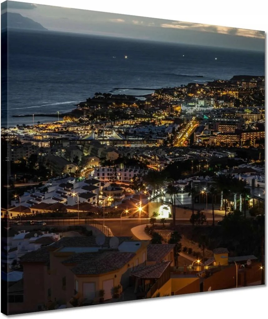 Vászonkép 40x40 Esti séta Kilátás