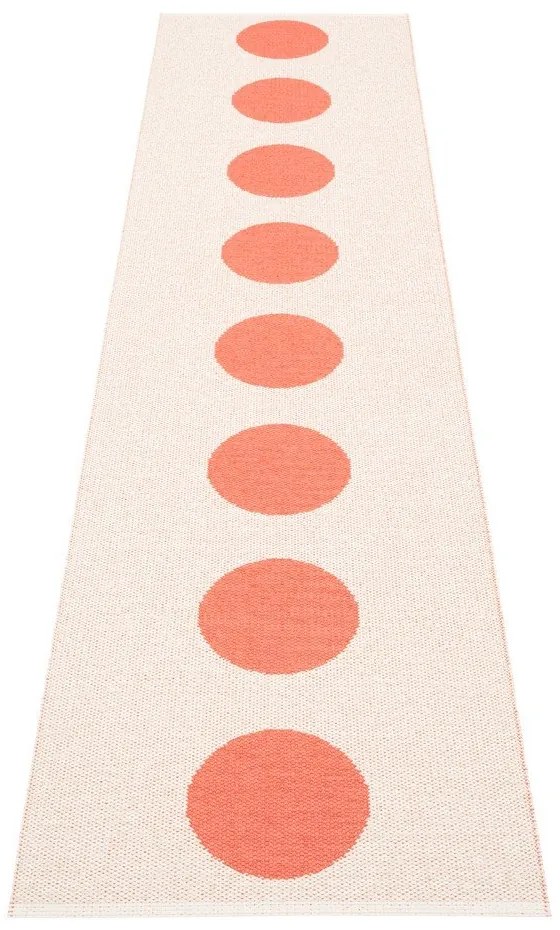 Lazacszínű kültéri-beltéri futószőnyeg 70x300 cm Vera Flamingo – Pappelina