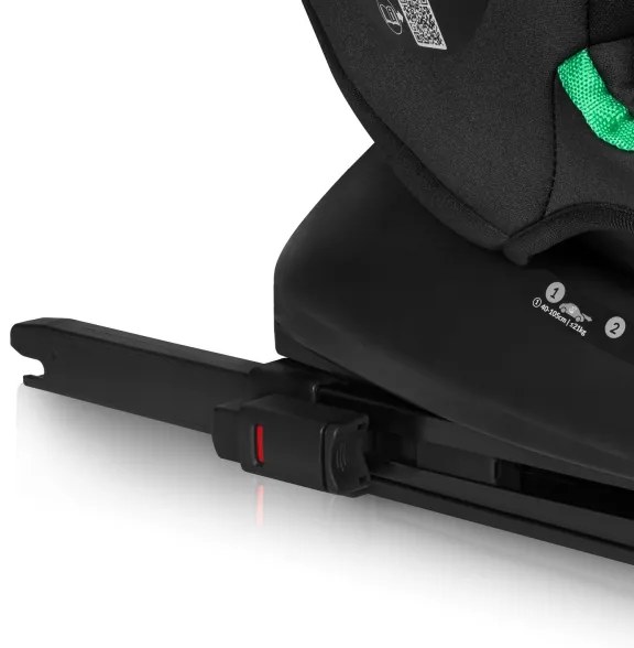 Lionelo - Forgatható autósülés alappal BASTIAAN i-Size 40-150 cm Rózsaszín