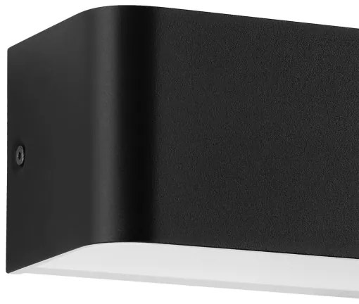 Eglo 901018 - LED fali lámpa SANIA LED/12W/230V 3000K fekete