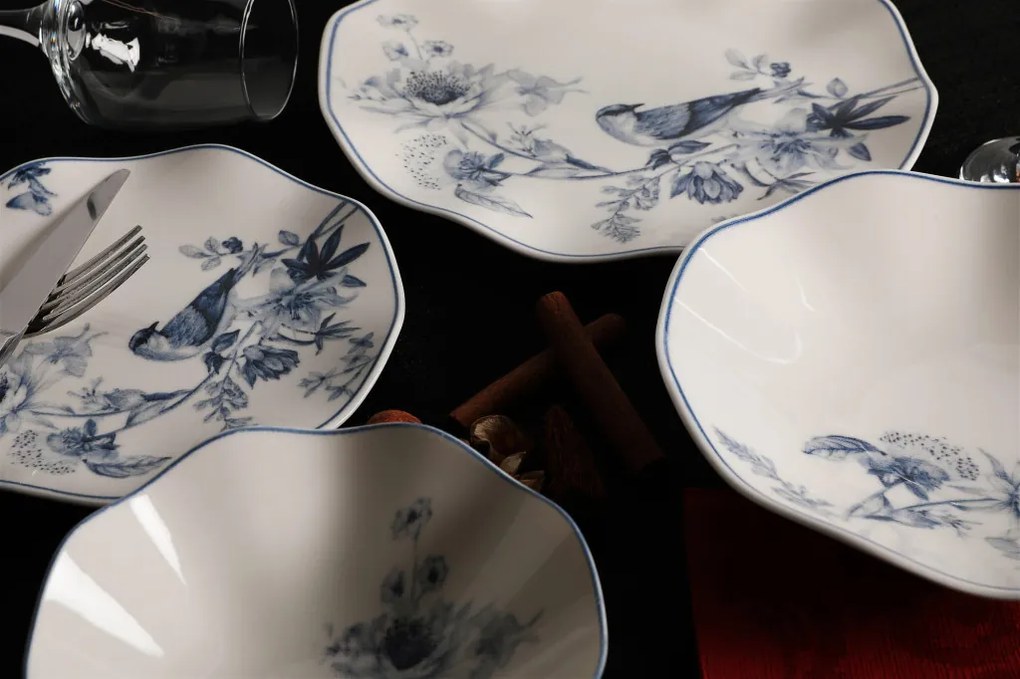 24 részes porcelán étkészlet