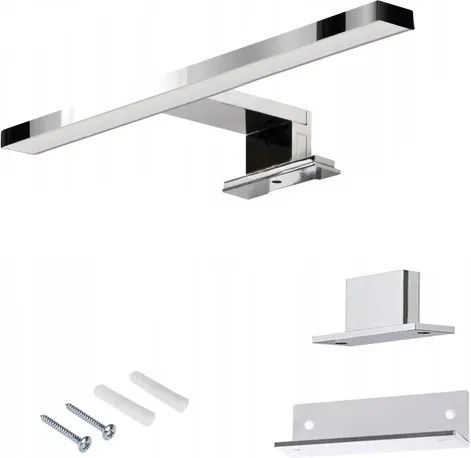 Fürdőszobai Fali Lámpa Led 5W Tükör/szekrény Felett 3AZ1BEN Króm 30cm