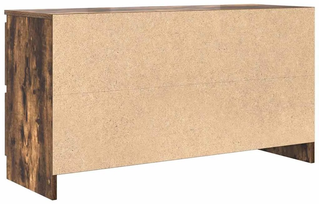 füstös tölgy színű szerelt fa TV-szekrény 100x35x54 cm