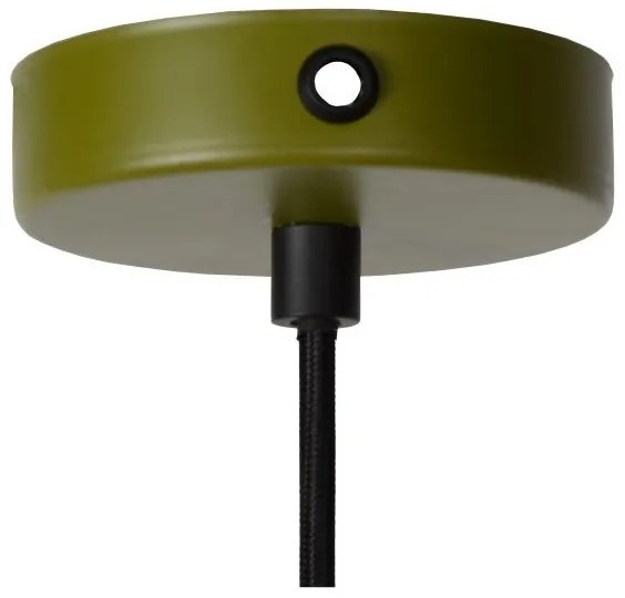 Lucide 78395/01/33 - Csillár zsinóron GASSET 1xE27/60W/230V zöld