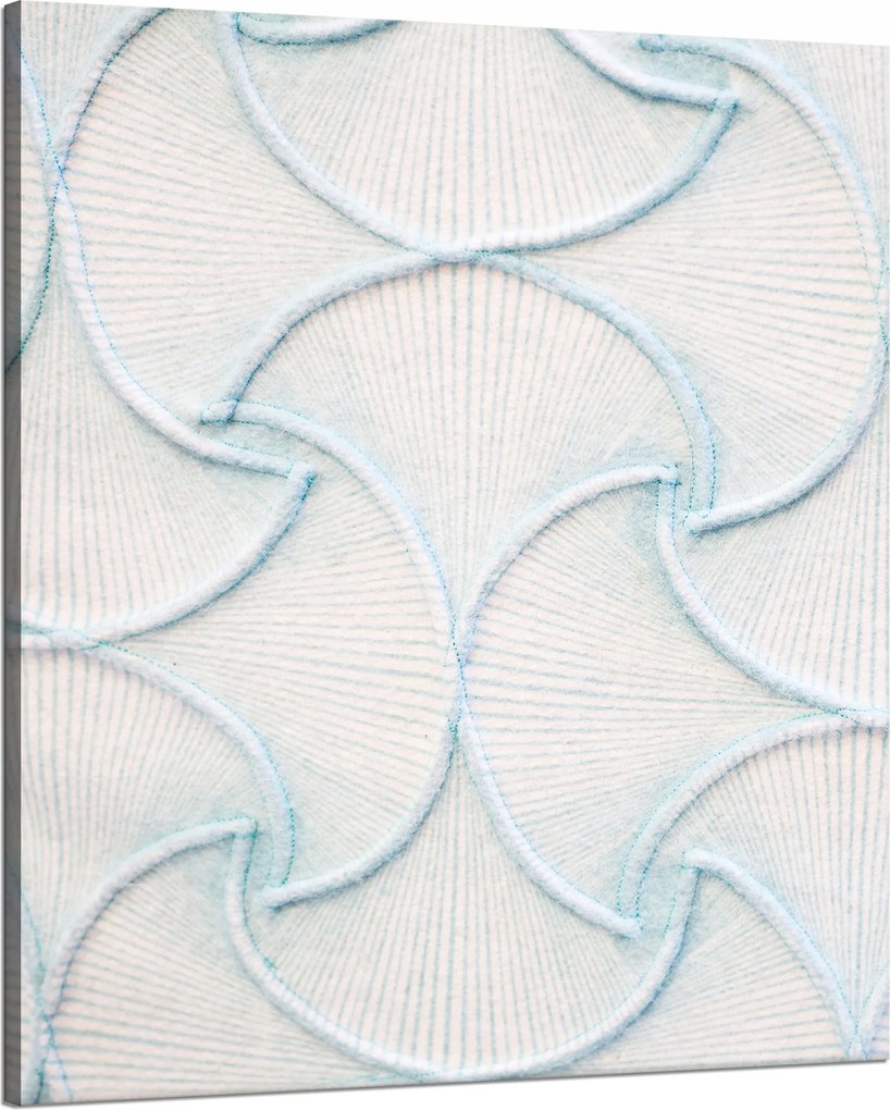 Vászonkép Absztrakt Hímzés Szerkezet 80x100