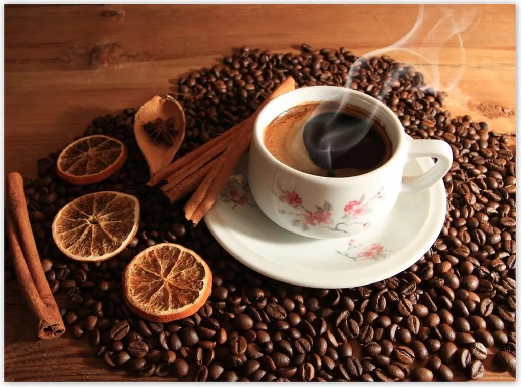 Poszterek 135x100 Kávé pálcával