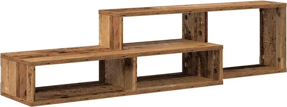 vidaXL FaliTVÁllvány 120x25x28,5cm Faanyag