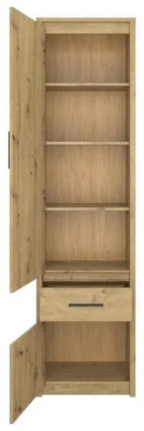Regál Andra 2D1S (artisan tölgy). Akció -17%. 1052743