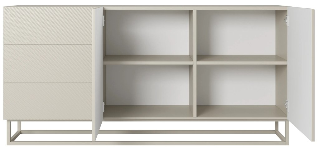 Asha komód 167 cm fiókokkal - kasmír