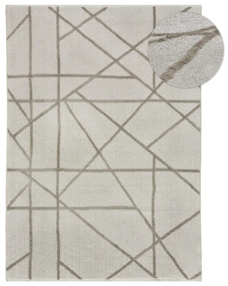 Bézs szőnyeg 80x150 cm Lux – Universal