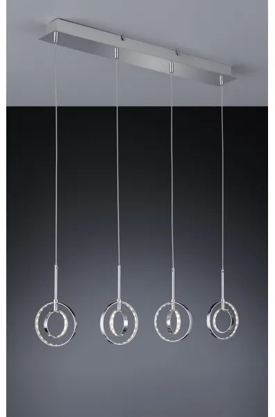 Reality - LED Csillár zsinóron PRATER 4xLED/4W/230V