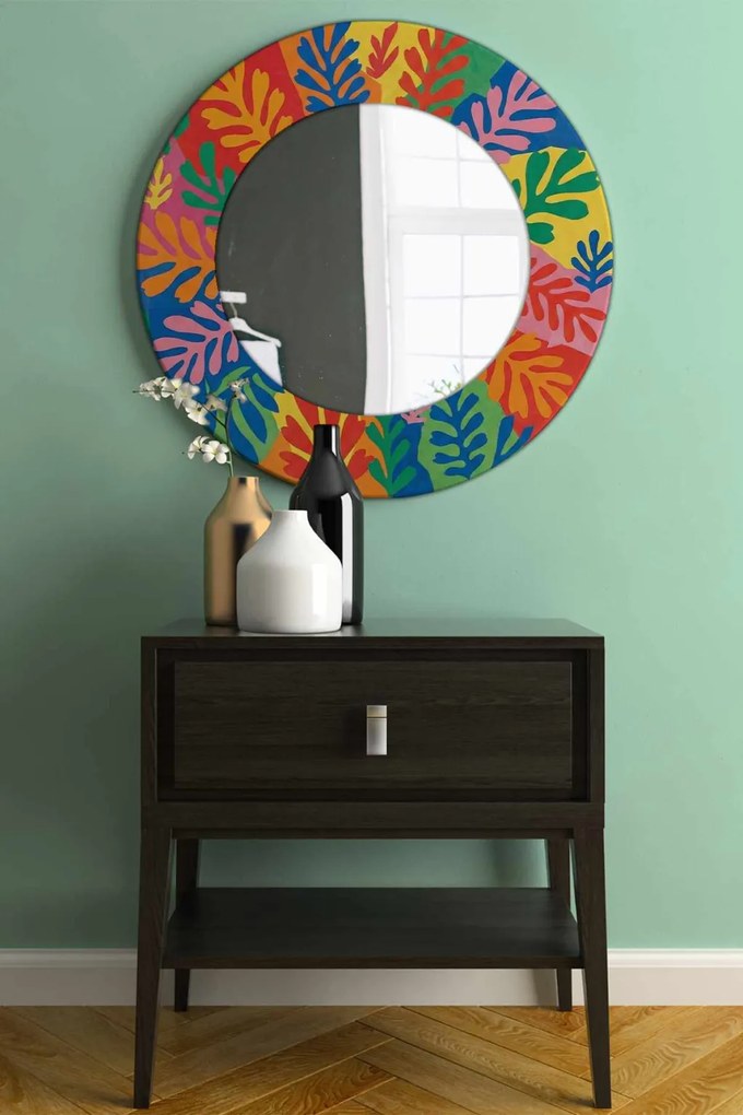 Üveg tükör, Ø58 cm – Artmdfmrr3
