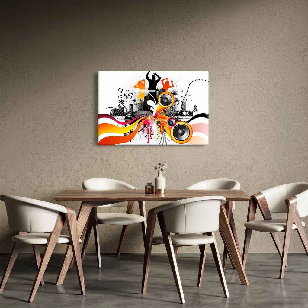 Kép - Zene (90x60 cm)