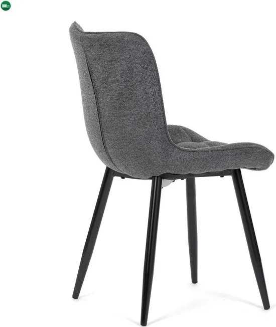 Étkezőszék szürke szövet HC-462 GREY2