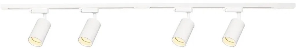 Spotlámpa sínrendszerrel PIPE 4xGU10/10W/230V fehér