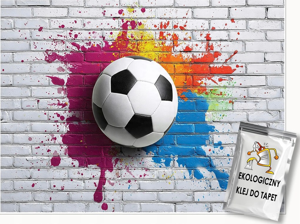 Fotótapéta Gyerekeknek Fiú Labdarúgás Tapéta Gyerekszoba 350x250