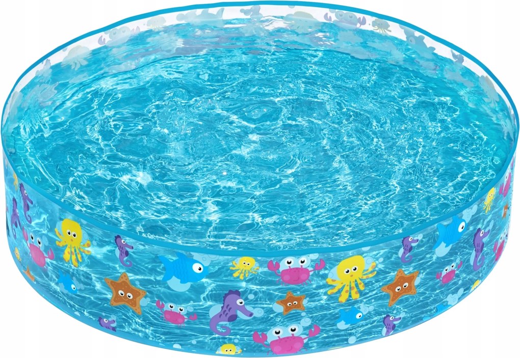 Gyerek Kerti Feszített Víztükrű Medence Fill'n Fun 122CM Bestway 55028 Medence