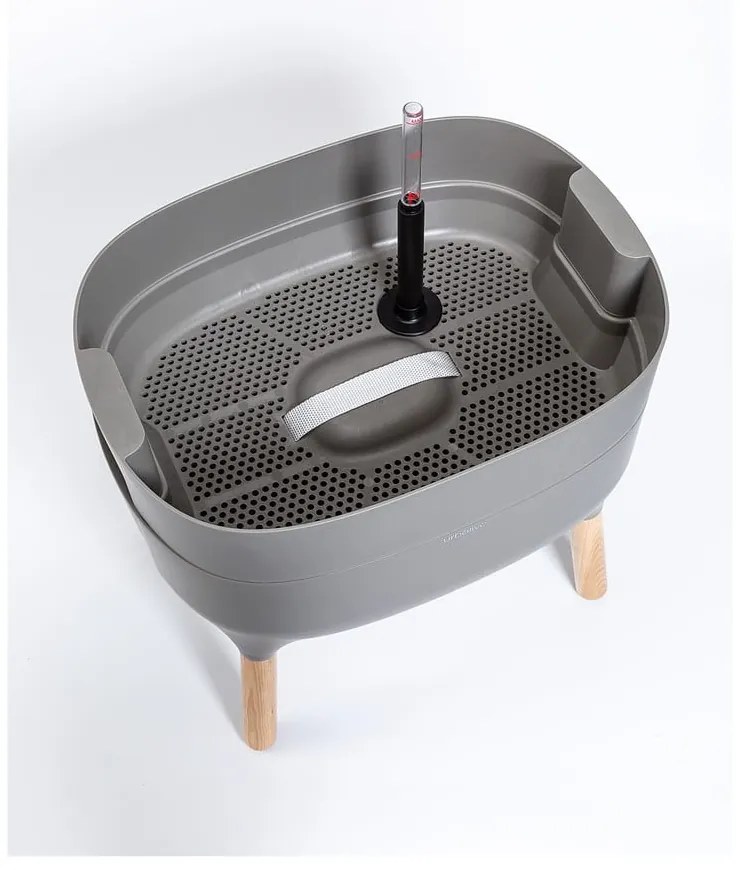 Műanyag önöntözős termesztő virágláda Urbalive – Plastia