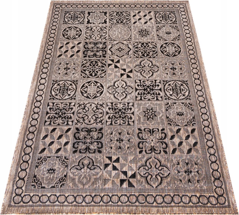 Zsinóros Szőnyeg Mela 200x290 Lapos Belső Külső Sima #05