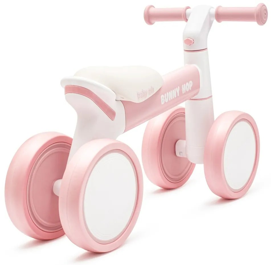 Baby Mix Bunny Hop Ultralight gyerek futóbicikli, rózsaszínű
