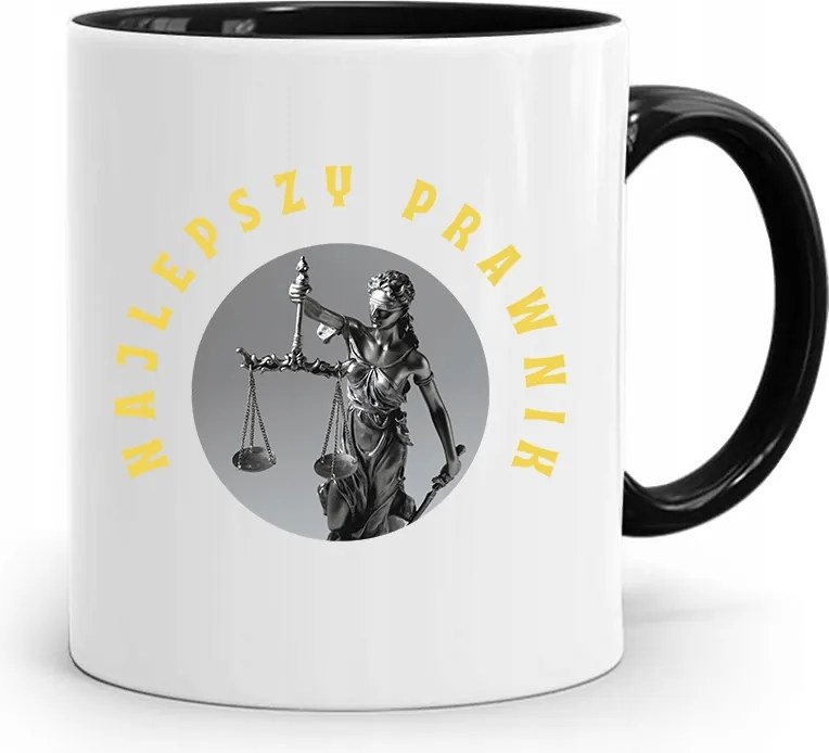 Fekete Bögre Ügyvédnek Mr. Mecenas fényképes nyomattal