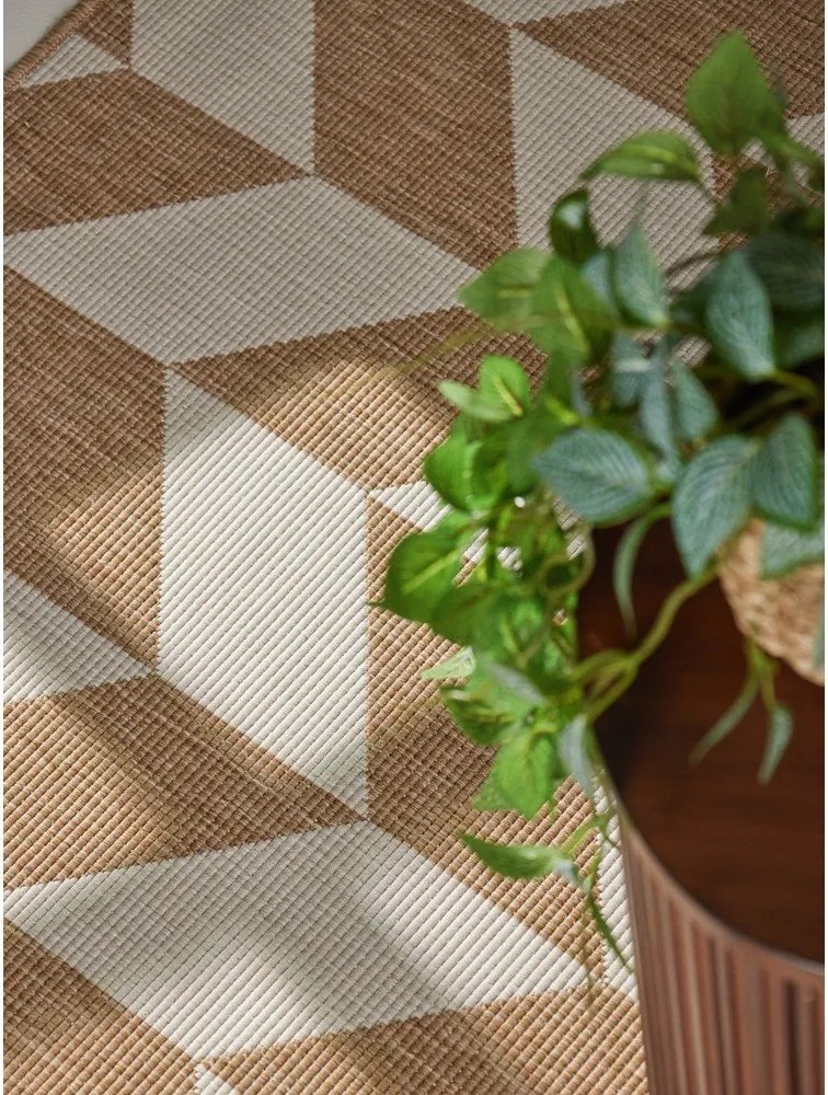 Krémszínű-natúr színű kültéri-beltéri szőnyeg 160x230 cm Haringey Terrick – Ted Baker