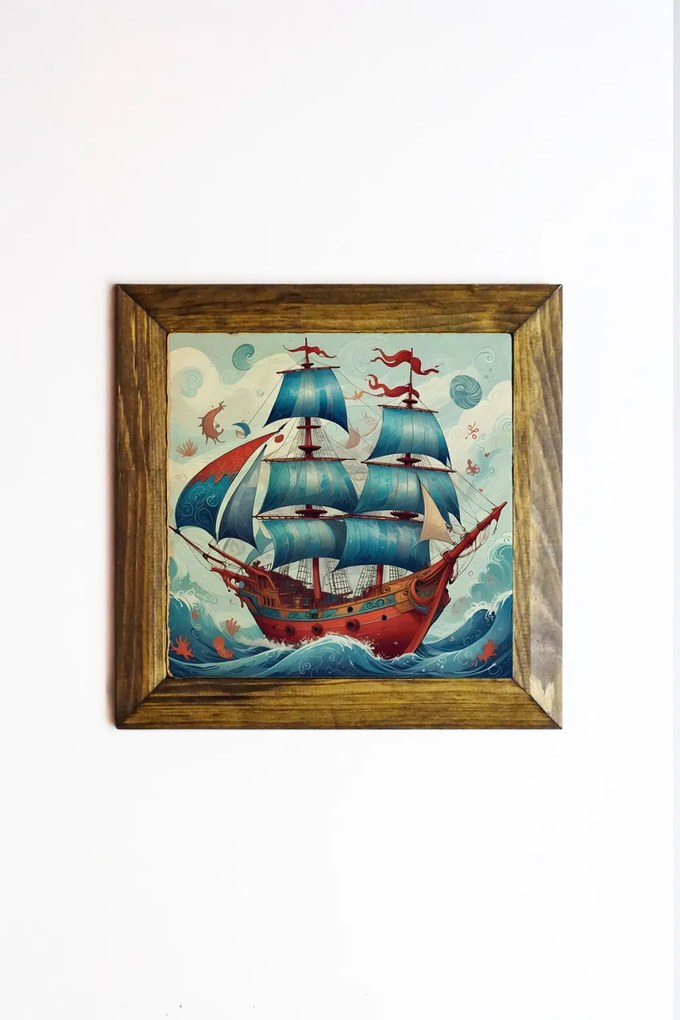 Kő falikép, 26×26 cm – Ersytastablo46