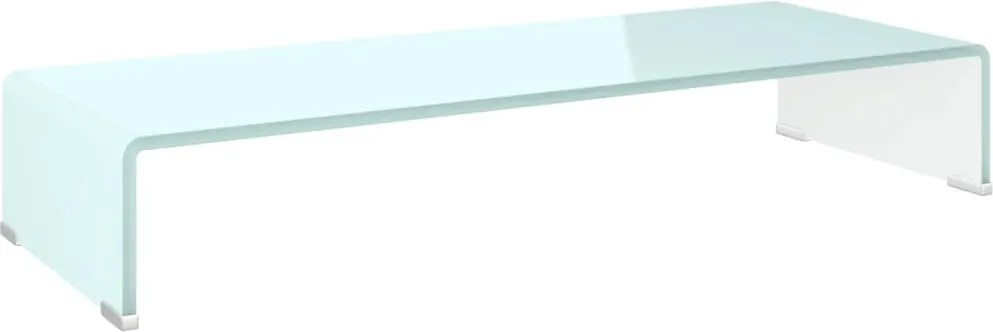 vidaXL zöld üveg TV állvány/monitor magasító 80 x 30 x 13 cm