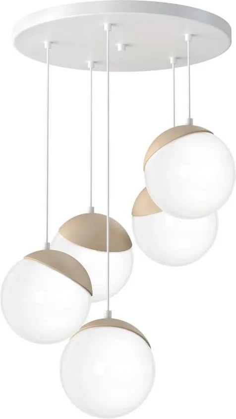 Milagro SFERA WOOD MLP5426 Függőlámpa 5x40W/E14 IP20