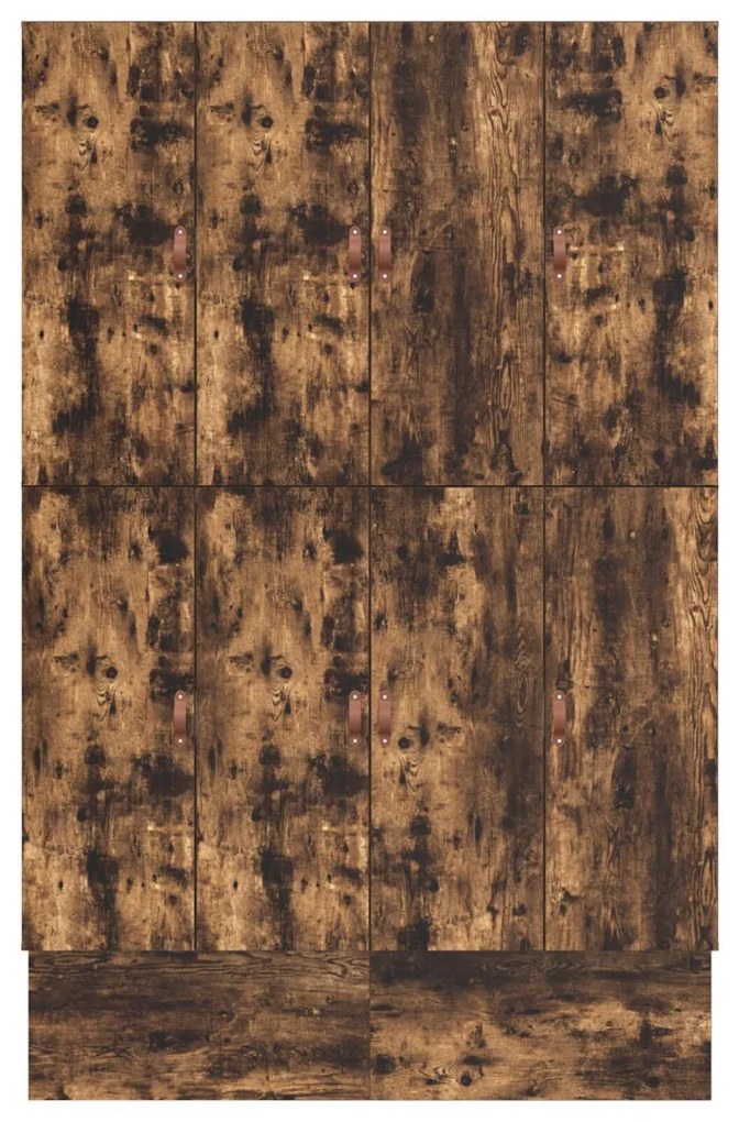 Tárolóágykeret Füstölt Tölgy 160x200 cm