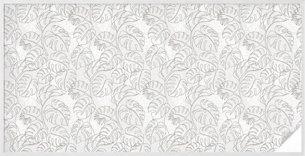 Szélvédőfólia Ablak Adatvédelem Növényi dísz 200x100