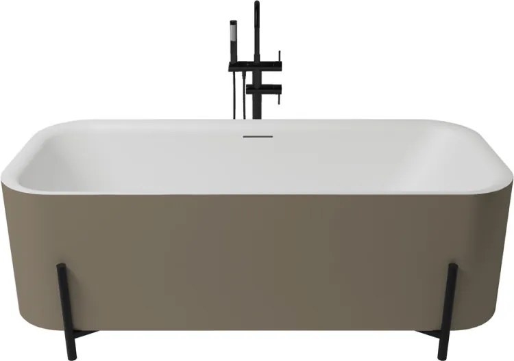 Aura szabadonálló kád_75x170_Cream/Blanco Mate
