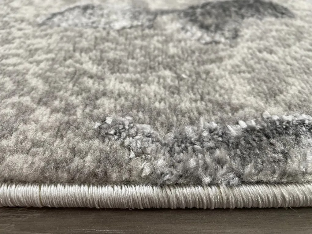 Veston 51273 szürke modern szőnyeg 80x250 cm