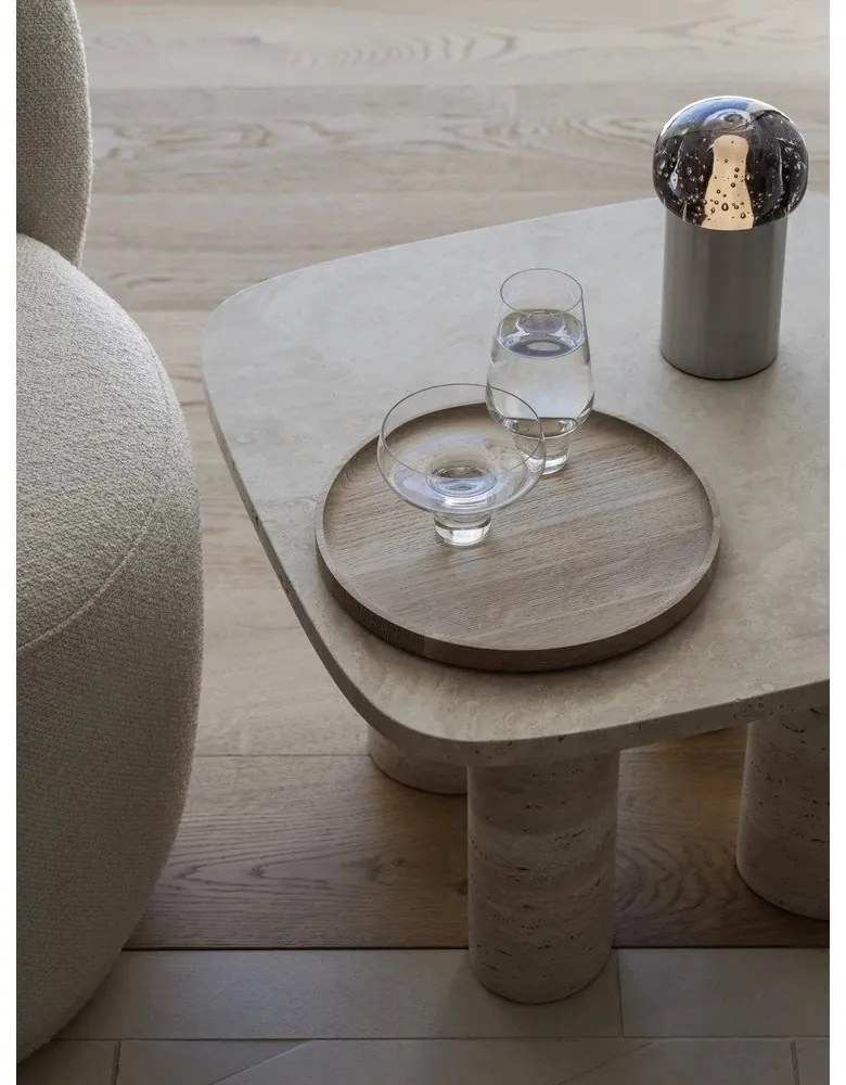 Kő tárolóasztal 52x52 cm Volos – Blomus