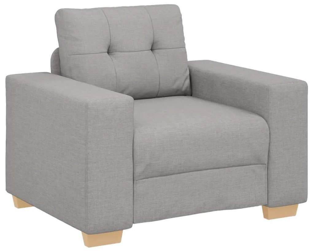 felhőszürke szövet kanapé 60 cm