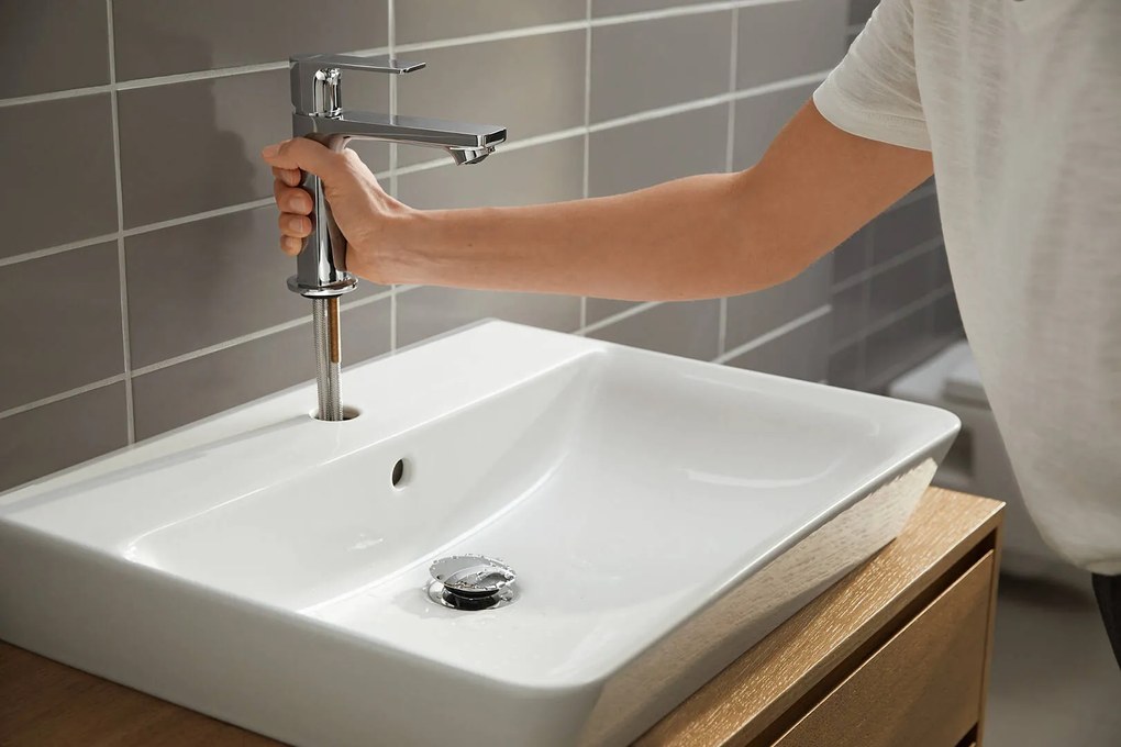 Hansgrohe Rebris E, mosdó csaptelep, CoolStart, króm, 72560000