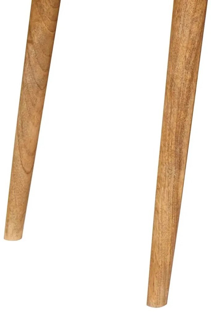 vidaXL Íróasztal fiókkal Barna 110 x 55 x 76 cm Tömör Mangófát