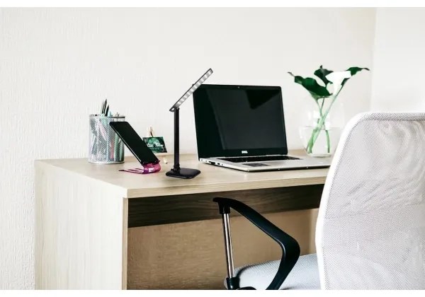 LED Dimmelhető érintős asztali lámpa JOWI LED/8W/230V fekete
