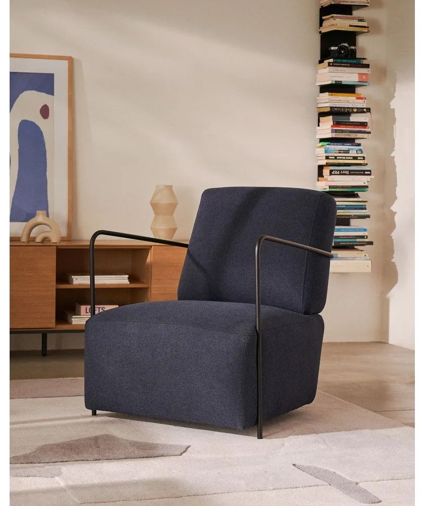 Kék fotel Gamer – Kave Home