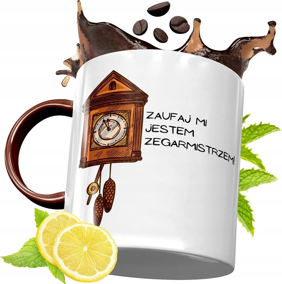 Bordó Bögre Óramesternek Születésnapra Ajándék fényképes nyomtatással