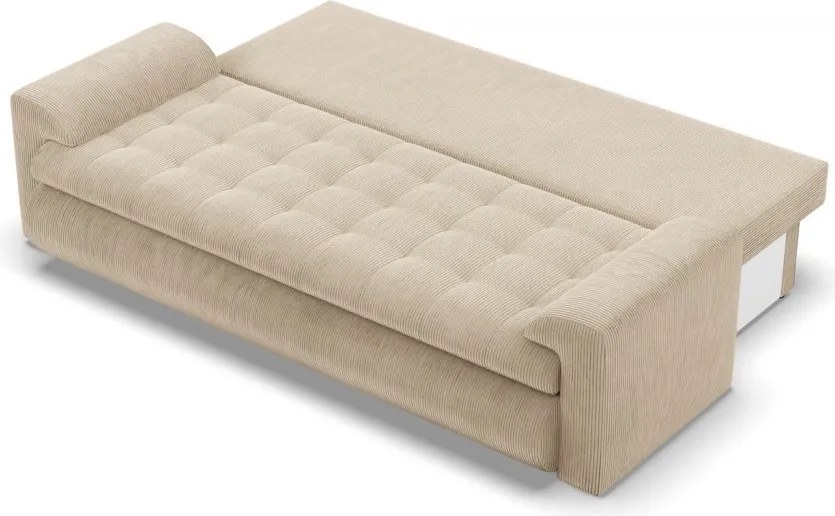 Tokio kanapéágy, kordbársony, bézs