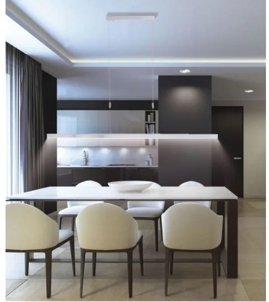 Paul Neuhaus 2568-95 - LED Dimmelhető csillár zsinóron ADRIANA LED/14W/230V króm