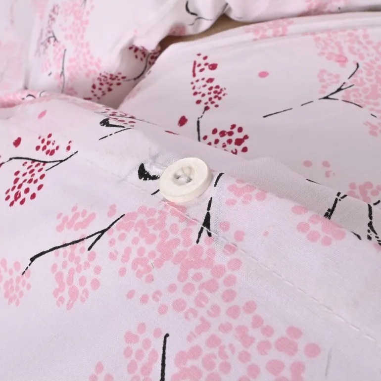 EMI Sakura pamut ágyneműhuzat, A standard egyszemélyes ágy szett tartalma: 1x 140x200 + 1x 70x90