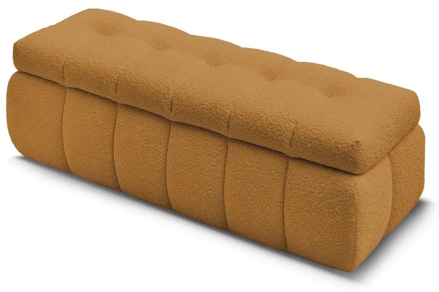 Mustársárga buklé pad Mont Blanc – Bobochic Paris