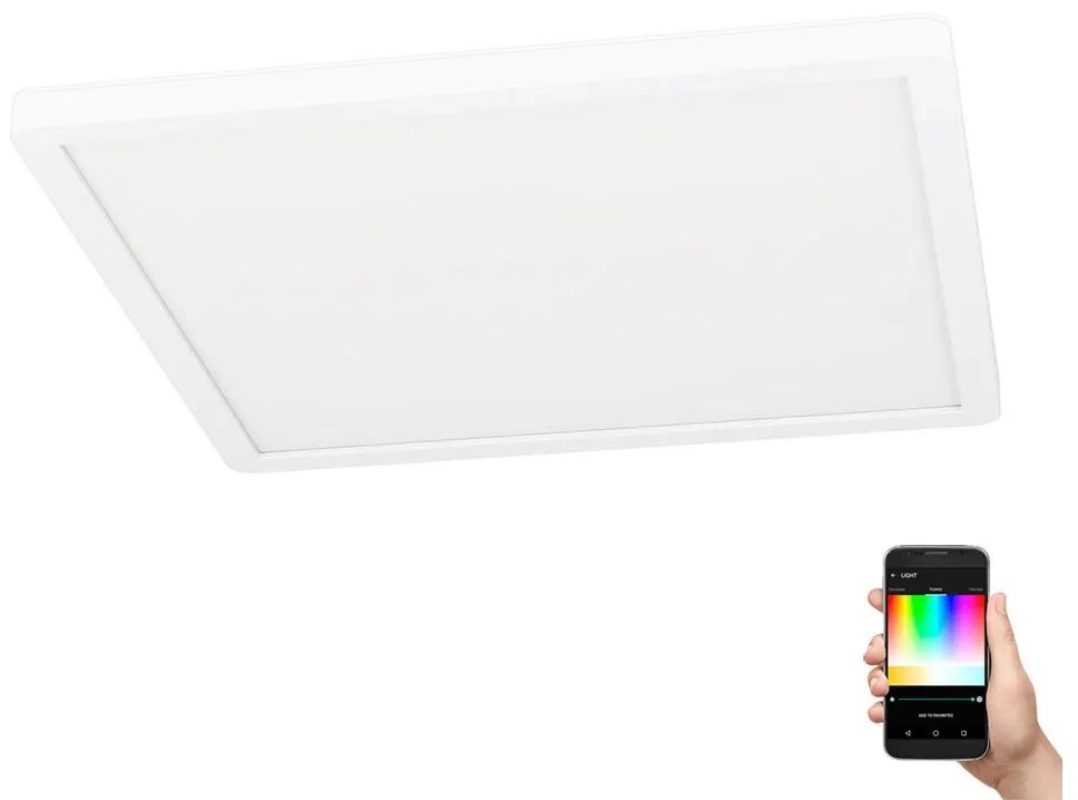 Eglo Eglo 900088 - LED RGBW Dimmelhető mennyezeti lámpa ROVITO-Z LED/14,6W/230V fehér EG900088