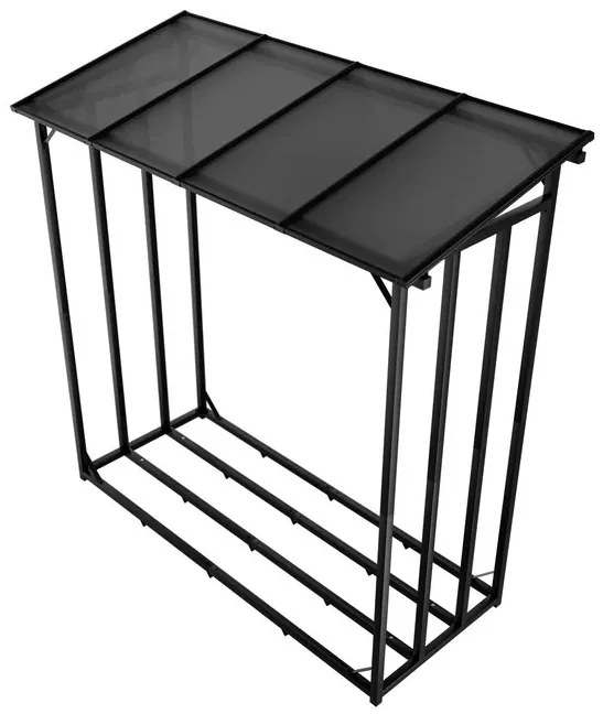 Juskys Tűzifa tároló – 185×70×185 cm